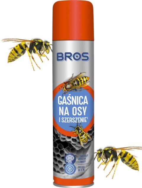 BROS GAŚNICA NA OSY I SZERSZENIE 600 ML BROS GAŚNICA NA OSY I SZERSZENIE 600 ML