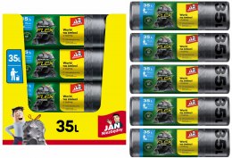 JAN NIEZBĘDNY WORKI LD MAGNUM FLEx TAŚMA 35L 15SZT. - 5 OP.