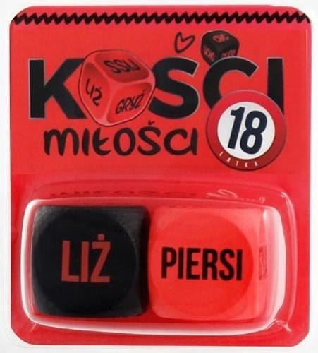 KOSCI MIŁOSCI 18 LATKA (CZERWONO-CZARNE)