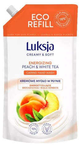 LUKSJA KREMOWE MYDŁO W PŁYNIE BRZOSKWINIA I BIAŁA HERBATA 900 ML