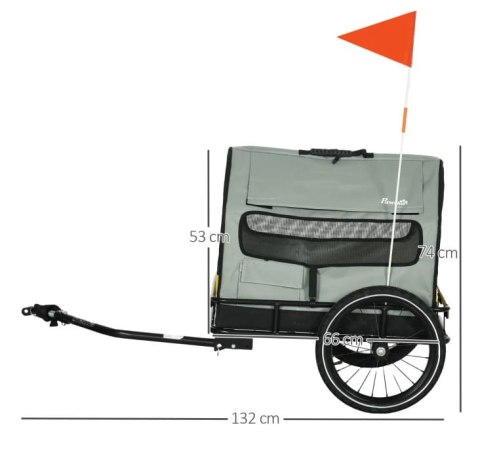 PRZYCZEPKA ROWEROWA DLA ZWIERZĄT PAKO D00-184V00GY