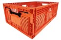 SKRZYNKA SKŁADANA 600x400x219MM POMARAńCZOWA