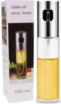 SPRYSKIWACZ KUCHENNY DO OLEJU OLIWY OCTU SREBRNY 100ML