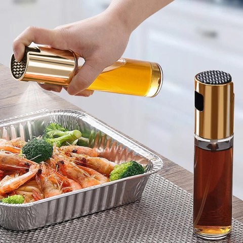 SPRYSKIWACZ KUCHENNY DO OLEJU OLIWY OCTU ZŁOTY 100ML