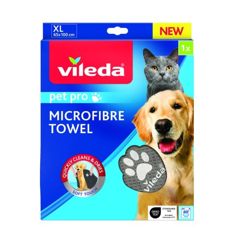 VILEDA PET PRO RĘCZNIK Z MIKROFIBRY XL VILEDA PET PRO RĘCZNIK Z MIKROFIBRY XL