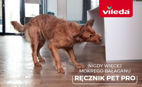 VILEDA PET PRO RĘCZNIK Z MIKROFIBRY XL VILEDA PET PRO RĘCZNIK Z MIKROFIBRY XL