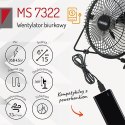 WENTYLATOR BIURKOWY USB 15CM MESKO MS 7322