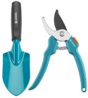 ZESTAW GARDENA ŁOPATKA DO KWIATÓW 8950-20 + SEKATOR OGRODOWY 8754-20