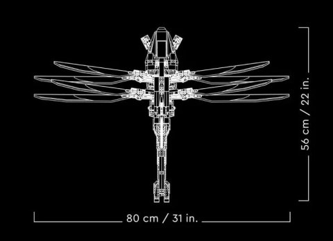 10327 - LEGO ICONS - DIUNA - ATREIDES ROYAL ORNITHOPTER 10327 - LEGO ICONS - DIUNA - ATREIDES ROYAL ORNITHOPTER