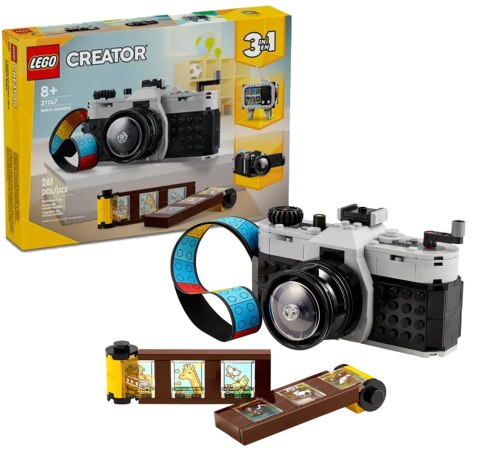31147 - LEGO CREATOR - APARAT W STYLU RETRO 31147 - LEGO CREATOR - APARAT W STYLU RETRO