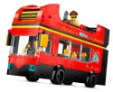 60407 - LEGO CITY - CZERWONY, PIĘTROWY AUTOKAR