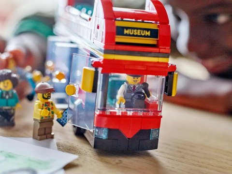 60407 - LEGO CITY - CZERWONY, PIĘTROWY AUTOKAR 60407 - LEGO CITY - CZERWONY, PIĘTROWY AUTOKAR