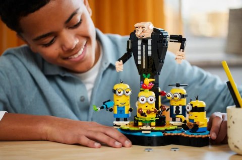 75582 - LEGO MINIONKI - GRU I MINIONKI Z KLOCKÓW 75582 - LEGO MINIONKI - GRU I MINIONKI Z KLOCKÓW
