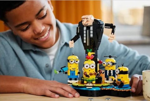 75582 - LEGO MINIONKI - GRU I MINIONKI Z KLOCKÓW 75582 - LEGO MINIONKI - GRU I MINIONKI Z KLOCKÓW