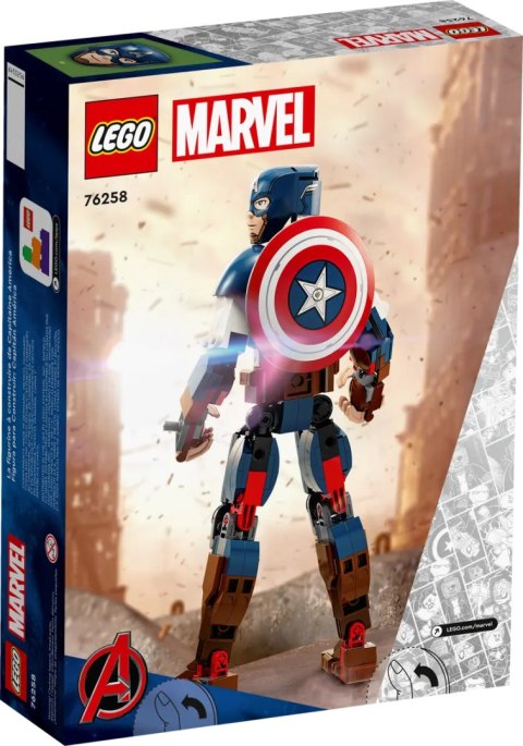 76258 - LEGO SUPER HEROES - FIGURKA KAPITANA AMERYKI DO ZBUDOWANIA 76258 - LEGO SUPER HEROES - FIGURKA KAPITANA AMERYKI DO ZBUDOWANIA