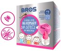 BROS - ELEKTRO + PŁYN NA KOMARY DLA DZIECI OD 1 ROKU ŻYCIA - 60 NOCY
