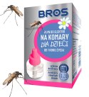 BROS - PŁYN DO ELEKTRO NA KOMARY DLA DZIECI OD 1 ROKU ŻYCIA - 60 NOCY