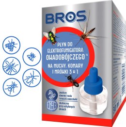 BROS - PŁYN DO ELEKTRO NA MUCHY, KOMARY I MRÓWKI 20 DNI x 24 H