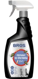 BROS - PREPARAT DO ŚMIETNIKÓW 2W1 500ML