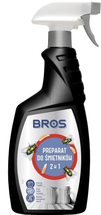 BROS - PREPARAT DO ŚMIETNIKÓW 2W1 500ML BROS - PREPARAT DO ŚMIETNIKÓW 2W1 500ML