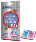 BROS - PUŁAPKA NA MOLE SPOŻYWCZE MAX - NA SAMCE I SAMICE - 1 SZT.