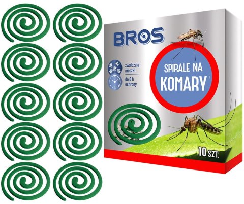 BROS - SPIRALE NA KOMARY 10SZT BROS - SPIRALE NA KOMARY 10SZT