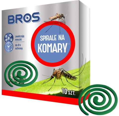 BROS - SPIRALE NA KOMARY 10SZT BROS - SPIRALE NA KOMARY 10SZT