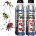 BROS - SPRAY NA KOMARY I KLESZCZE 50% DEET 90ML - 2 SZT.