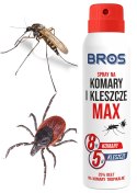 BROS - SPRAY NA KOMARY I KLESZCZE MAX 90ML - 2 SZT.