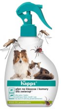 HAPPS - PŁYN NA KLESZCZE I KOMARY DLA ZWIERZĄT 200ML