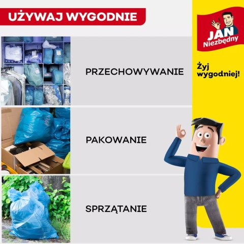 JAN NIEZBĘDNY WORKI LD MAGNUM FLEx TAŚMA 120L 8SZT. - 3 OP. JAN NIEZBĘDNY WORKI LD MAGNUM FLEx TAŚMA 120L 8SZT. - 3 OP.