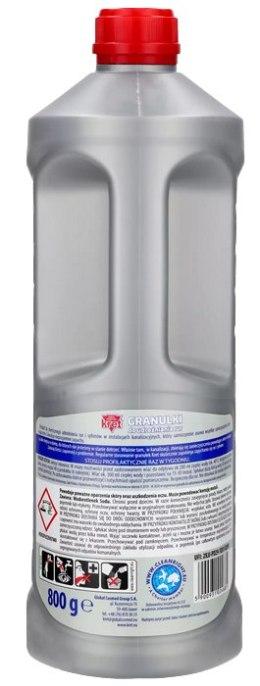 KRET GRANULKI DO UDROŻNIANIA RUR 800G