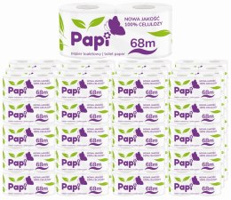 PAPIER TOALETOWY 2R PAPI 2W - 168 ROLEK
