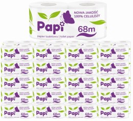 PAPIER TOALETOWY 2R PAPI 2W - 56 ROLEK