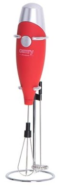 SPIENIACZ DO MLEKA Z MIESZADŁEM I STOJAKIEM CAMRY CR 4501 RED