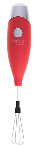 SPIENIACZ DO MLEKA Z MIESZADŁEM I STOJAKIEM CAMRY CR 4501 RED SPIENIACZ DO MLEKA Z MIESZADŁEM I STOJAKIEM CAMRY CR 4501 RED