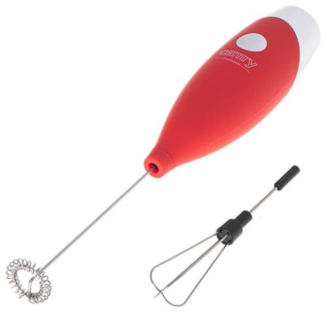 SPIENIACZ DO MLEKA Z MIESZADŁEM I STOJAKIEM CAMRY CR 4501 RED SPIENIACZ DO MLEKA Z MIESZADŁEM I STOJAKIEM CAMRY CR 4501 RED