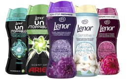 ZESTAW 5x LENOR PEREŁKI ZAPACHOWE 210G MIX 2