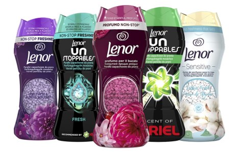 ZESTAW 5x LENOR PEREŁKI ZAPACHOWE 210G MIX 2 ZESTAW 5x LENOR PEREŁKI ZAPACHOWE 210G MIX 2