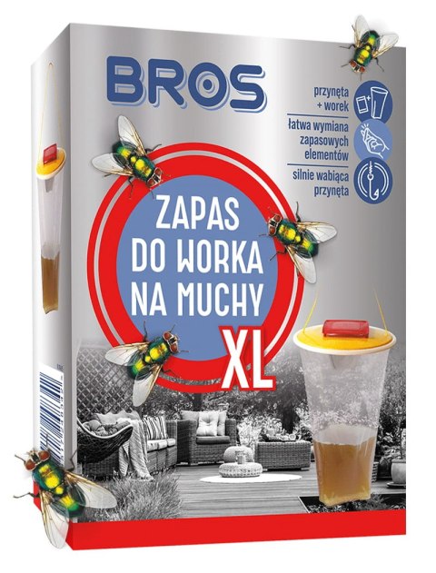 ZESTAW BROS - WOREK NA MUCHY XL + ZAPAS DO WORKA NA MUCHY XL ZESTAW BROS - WOREK NA MUCHY XL + ZAPAS DO WORKA NA MUCHY XL