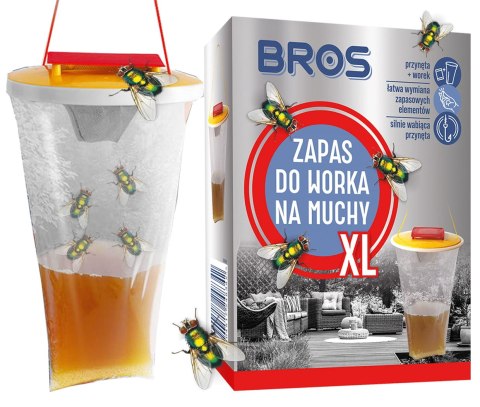 ZESTAW BROS - WOREK NA MUCHY XL + ZAPAS DO WORKA NA MUCHY XL ZESTAW BROS - WOREK NA MUCHY XL + ZAPAS DO WORKA NA MUCHY XL