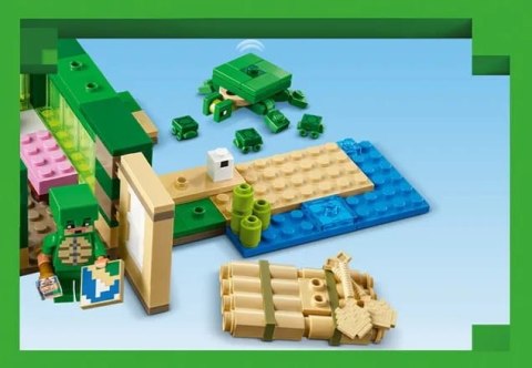 21254 - LEGO MINECRAFT - DOMEK NA PLAŻY ŻÓŁWI 21254 - LEGO MINECRAFT - DOMEK NA PLAŻY ŻÓŁWI