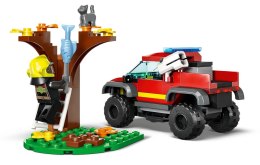 60393 - LEGO CITY - WÓZ STRAŻACKI 4x4 - MISJA RATUNKOWA
