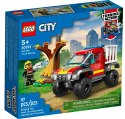 60393 - LEGO CITY - WÓZ STRAŻACKI 4x4 - MISJA RATUNKOWA