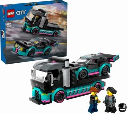 60406 - LEGO CITY - SAMOCHÓD WYŚCIGOWY I LAWETA