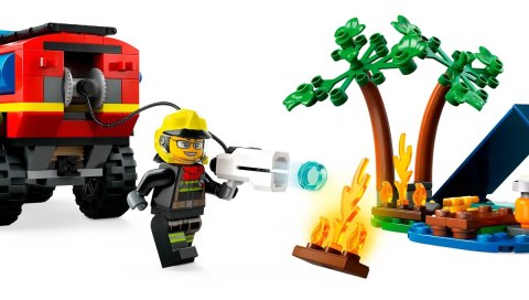 60412 - LEGO CITY - TERENOWY WÓZ STRAŻACKI Z ŁODZIĄ RATUNKOWĄ 60412 - LEGO CITY - TERENOWY WÓZ STRAŻACKI Z ŁODZIĄ RATUNKOWĄ