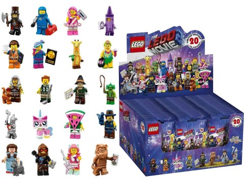 71023 - LEGO MINIFIGURES - THE LEGO MOVIE 2 - KOMPLET 20 SZT. 71023 - LEGO MINIFIGURES - THE LEGO MOVIE 2 - KOMPLET 20 SZT.