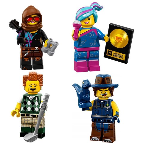 71023 - LEGO MINIFIGURES - THE LEGO MOVIE 2 - KOMPLET 20 SZT. 71023 - LEGO MINIFIGURES - THE LEGO MOVIE 2 - KOMPLET 20 SZT.