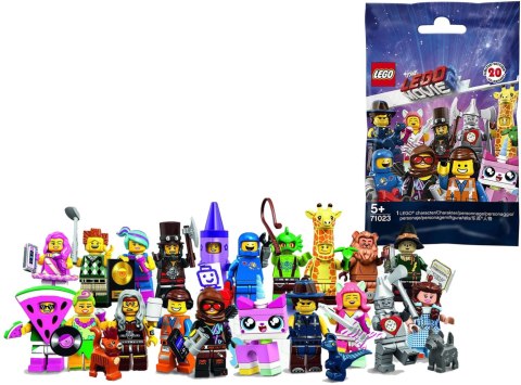 71023 - LEGO MINIFIGURES - THE LEGO MOVIE 2 - KOMPLET 20 SZT. 71023 - LEGO MINIFIGURES - THE LEGO MOVIE 2 - KOMPLET 20 SZT.