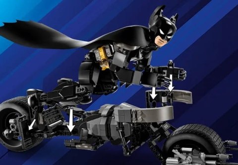 76273 - LEGO BATMAN - FIGURKA BATMANA™ DO ZBUDOWANIA I BATCYKL 76273 - LEGO BATMAN - FIGURKA BATMANA™ DO ZBUDOWANIA I BATCYKL